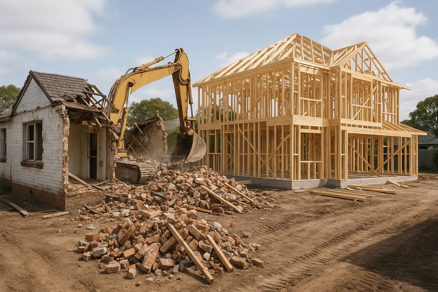 knockdown rebuild